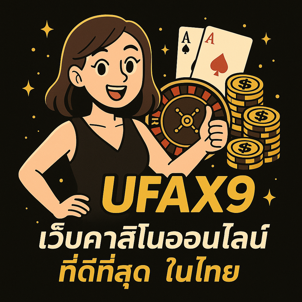 เว็บคาสิโนออนไลน์ UFAX9 รวมทุกเกมเดิมพันในเว็บเดียว